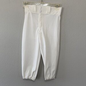 Vintage Boys White Baseball Pants PRIDE‎ Small New Without Tags Sports
